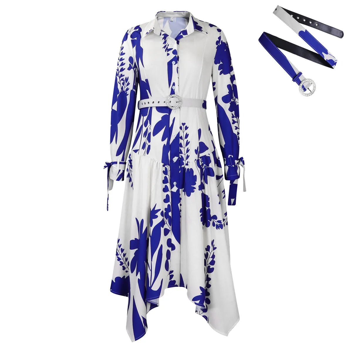 Robe Nahla - Élégance en mouvement - T103ACB33A - Glow Women