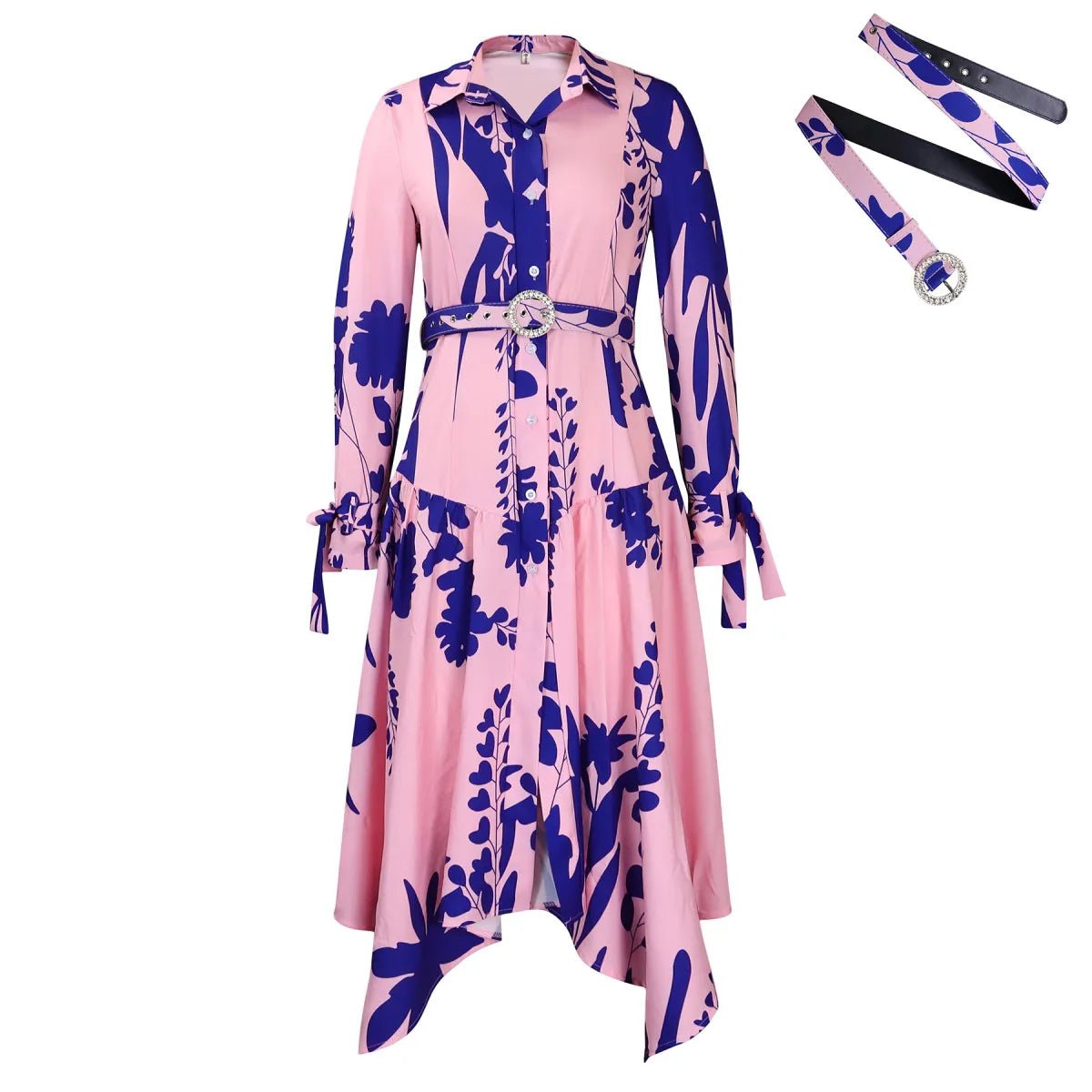 Robe Nahla - Élégance en mouvement - T103ACB33A - Glow Women