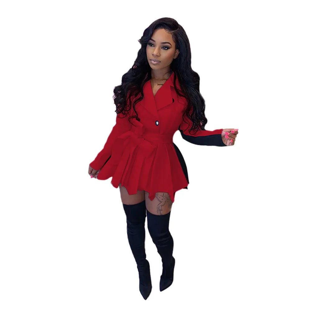 Robe Evelina – Élégance Structurée – T103AD7A2C - Glow Women