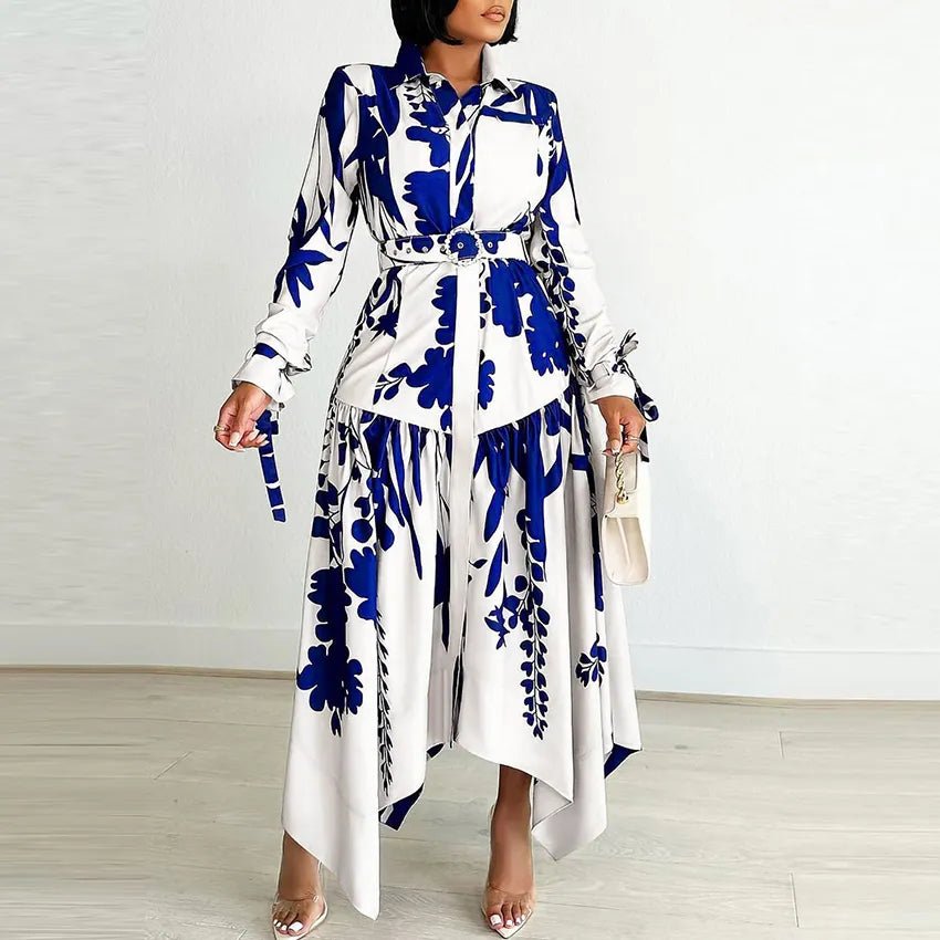 Robe Nahla - Élégance en mouvement - T103ACB33A - Glow Women
