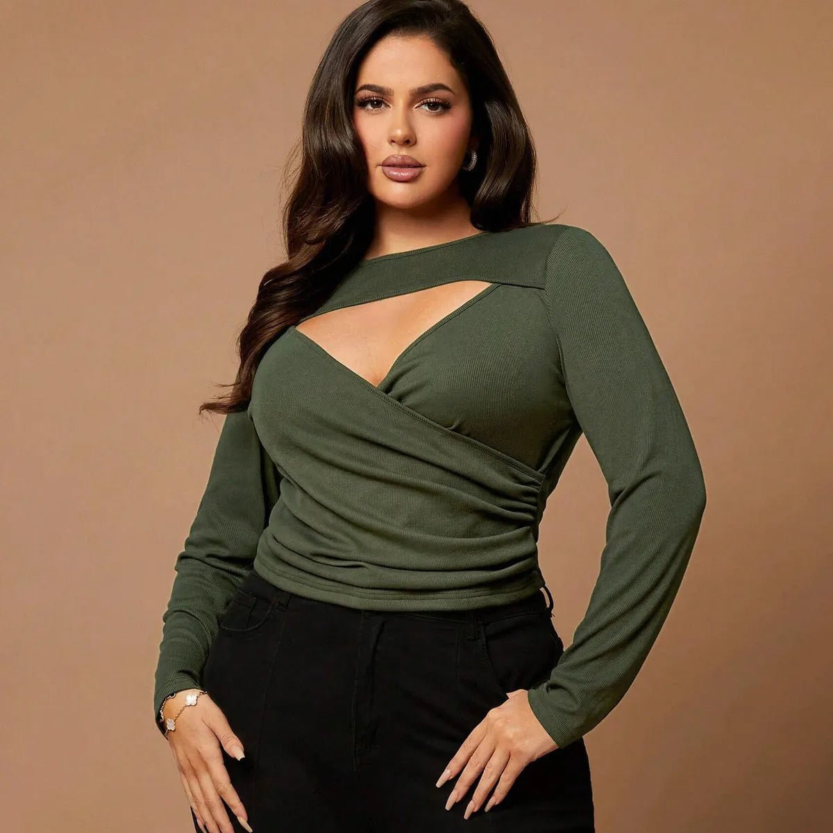 Top Layana – L’audace structurée - T103AE4F5E - Glow Women