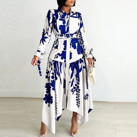 Robe Nahla - Élégance en mouvement - T103ACB33A - Glow Women