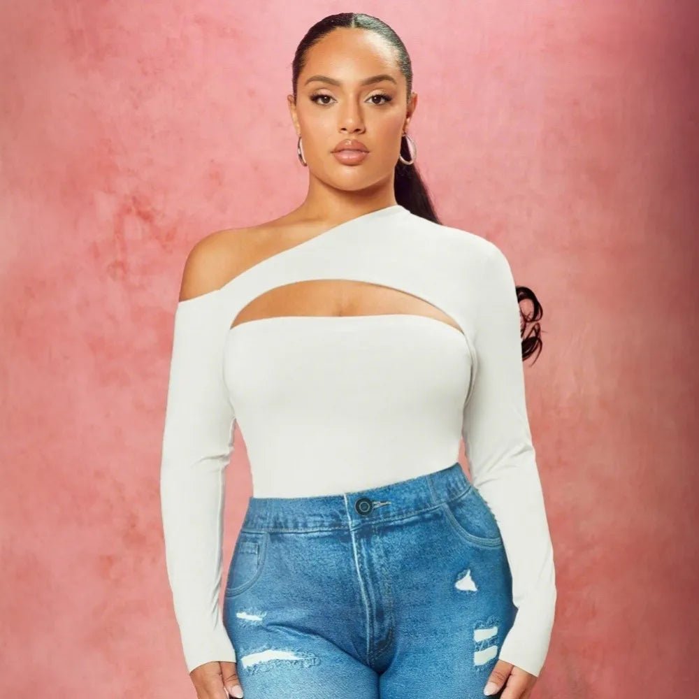 Haut - Nayara – L’asymétrie du charme - T103AE4760 - Glow Women